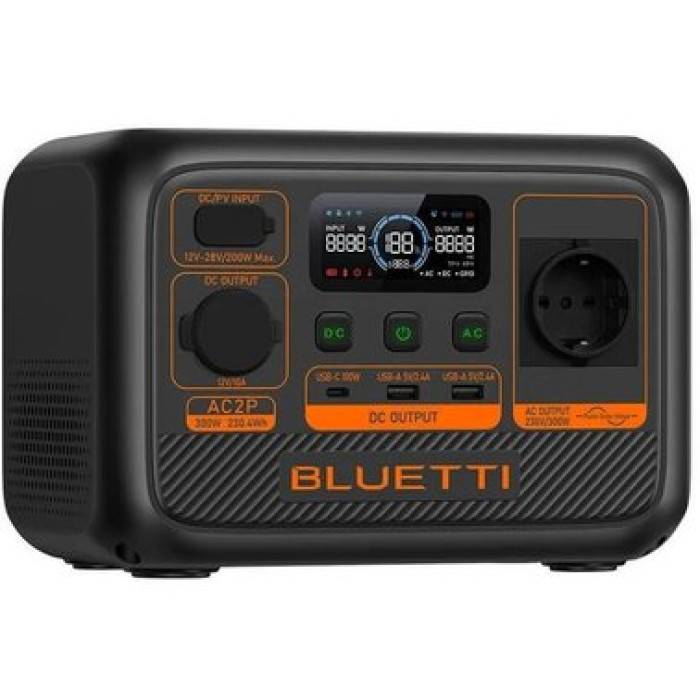 Зарядна станція Bluetti AC2P (230 Вт/г, 300 Вт)