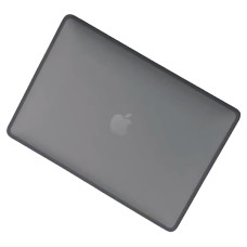 Чохол-накладка для Macbook Air 13 (2018-2020) - Unit Series, Black Transparent