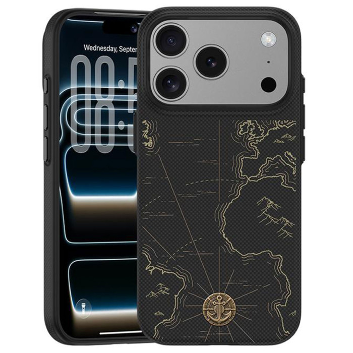 Чохол для iPhone 17 Pro / 18 Pro - Benks Armor Edge Kevlar MagSafe, Navigator