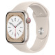 Apple Watch S8 45mm Starlight, Starlight Sport Band LTE