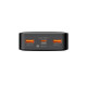 Додатковий аккумулятор Baseus 20000mAh Bipow 15W 2A Black