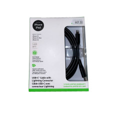 Кабель USB-C to Lightning - Belkin, (MFI) 1,5m, Black