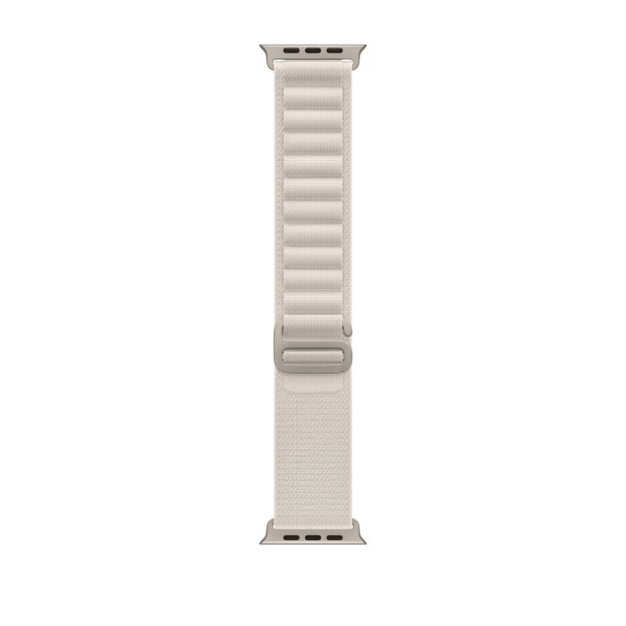 Apple Watch Ultra Titanium, Starlight Alpine Loop (Small), LTE