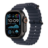Apple Watch Ultra 2 2024 Black Titanium, Navy Ocean Band, LTE Вживаний (б/в)