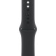 Apple Watch S10 46mm Slate Titanium, Black Sport Band (M/L), LTE