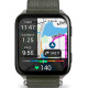 Смарт-годинник Garmin Venu X1 Moss with Titanium Caseback and Moss ComfortFit Nylon Band