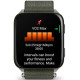 Смарт-годинник Garmin Venu X1 Moss with Titanium Caseback and Moss ComfortFit Nylon Band
