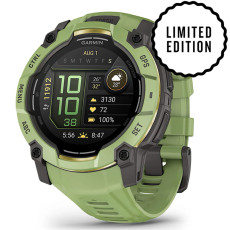 Смарт-годинник Garmin Instinct 3 50mm AMOLED Green with Fern Green Band