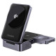 Бездротова зарядна станція - Choetech 15W 3-in-1 Folding Wireless Charger