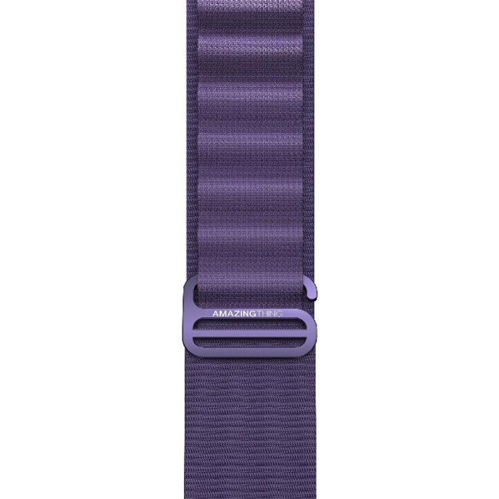 Ремінець для Apple Watch - 42/44/45/46/49mm, AmazingThing Titan Sport Loop, Purple