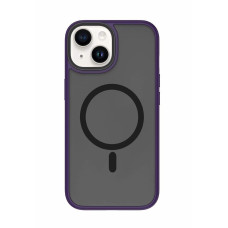 Чохол для iPhone 15 - WIWU Magnetic Stand Series MagSafe, Purple