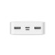 Додатковий аккумулятор Baseus 20000mAh Bipow 20W 2A QC3.0 White