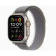 Apple Watch Ultra 2 Titanium, Green/Gray Trail Loop (M/L), LTE