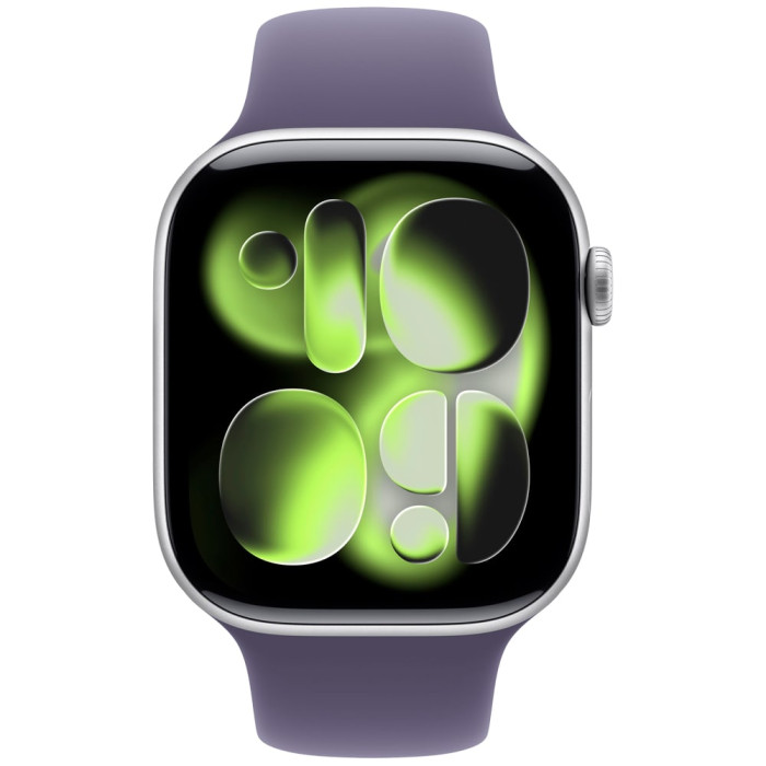 Apple Watch S11 46mm Silver, Purple Fog Sport Band (M/L) Як новий