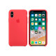Чохол для iPhone X/Xs - Silicone, Red Raspberry (HC)