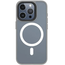 Чохол для iPhone 15 - Blueo Frosted Anti-Drop MagSafe, Grey