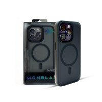 Чохол для iPhone 14 Pro Max - Monblan Matte MagSafe, Black