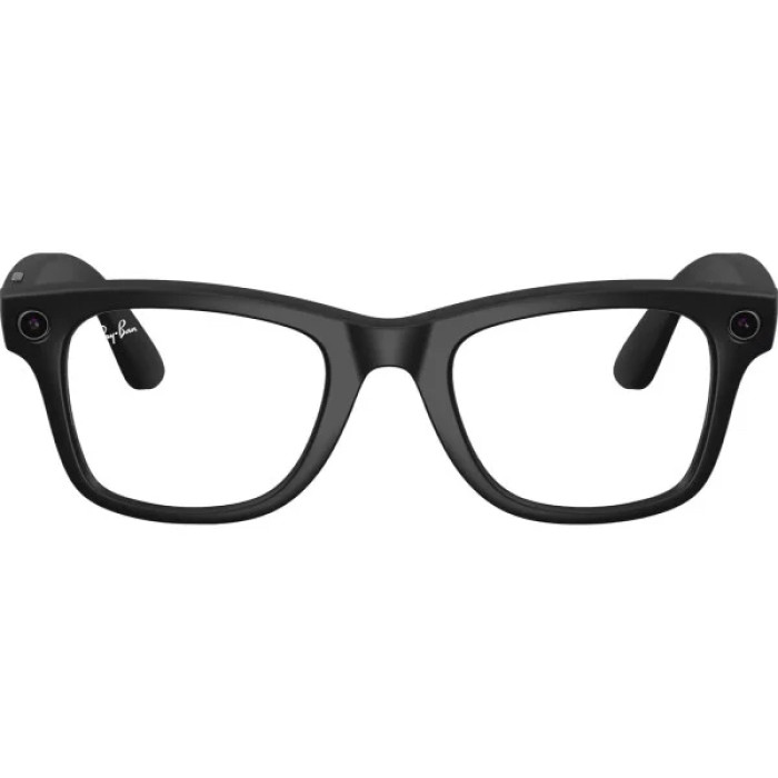 Смарт-окуляри Ray-Ban Meta Wayfarer Mate Black Frame Clear to Graphite Green Transitions S50