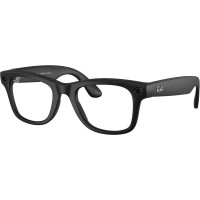 Смарт-окуляри Ray-Ban Meta Wayfarer Mate Black Frame Clear to Graphite Green Transitions S50