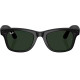 Смарт-окуляри Ray-Ban Meta Wayfarer Mate Black Frame Clear to Graphite Green Transitions S50