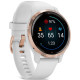 Смарт-годинник Garmin Venu 2S Rose Gold Bezel with White Case and Silicone Band
