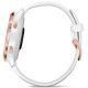 Смарт-годинник Garmin Venu 2S Rose Gold Bezel with White Case and Silicone Band
