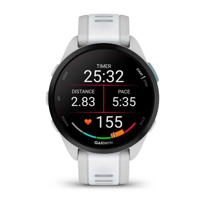 Смарт-годинник Garmin Forerunner 165 Music Mist Gray/Whitestone