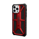 Чохол для iPhone 13 Pro Max - UAG Monarch, Carbon Fiber / Red