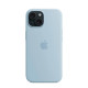 Чохол для iPhone 15 - Silicone MagSafe, Light Blue (HC)