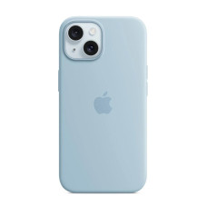 Чохол для iPhone 15 - Silicone MagSafe, Light Blue (HC)