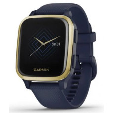 Смарт-годинник Garmin Venu Sq Music, Navy + Light Gold