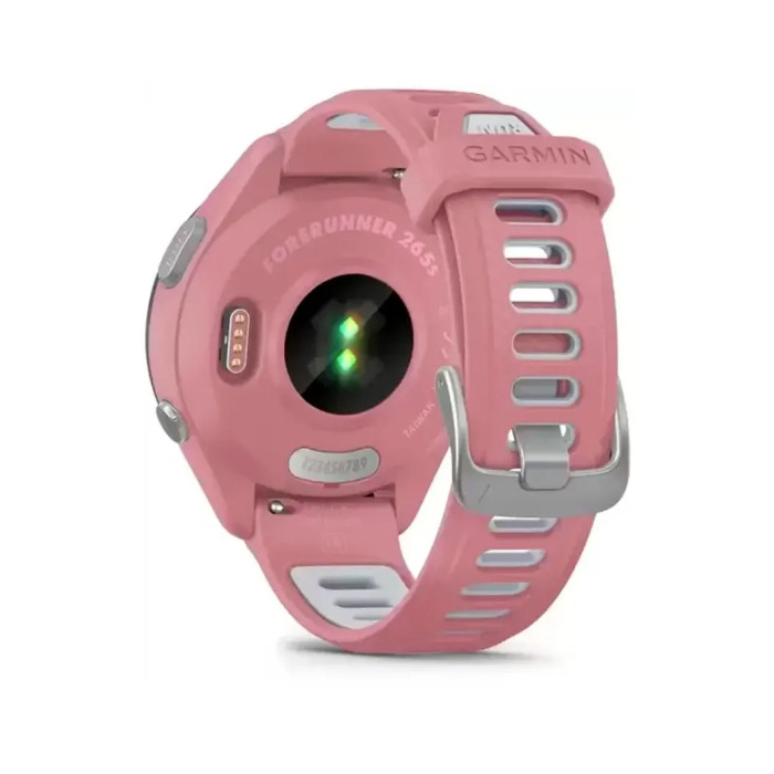 Смарт-годинник Garmin Forerunner 265S Black Bezel w. Light Pink Case and Light Pink/Whitestone