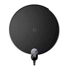 Бездротова зарядна станція - Baseus LED Display Wireless Charger 10W Black