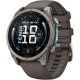 Смарт-годинник Garmin Fenix 9 47mm AMOLED Titanium with Pebble Gray Silicone Band