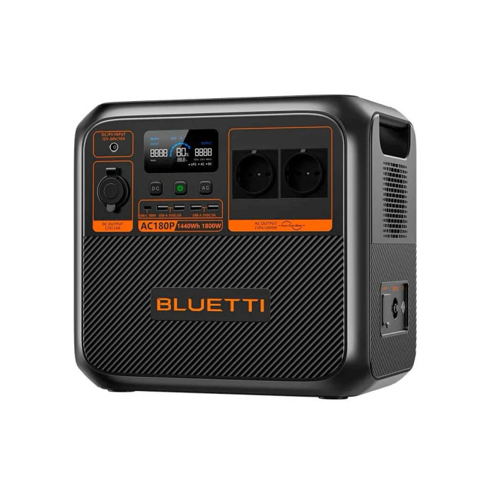 Зарядна станція Bluetti AC180P (1440 Вт/г, 1800 Вт)