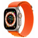 Ремінець для Apple Watch - 42/44/45/46/49mm, Apple Alpine Loop Band Small, Orange