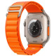 Ремінець для Apple Watch - 42/44/45/46/49mm, Apple Alpine Loop Band Small, Orange
