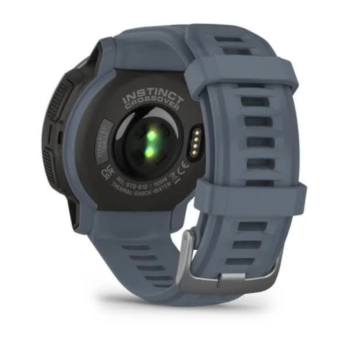 Смарт-годинник Garmin Instinct Crossover - Standard Edition Blue Granite