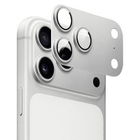 Захисне скло камери для iPhone 18 Pro - ZK, Armored Lens, Silver
