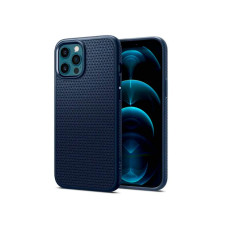 Чохол для iPhone 12 Pro Max - Spigen Liquid Air, Navy Blue
