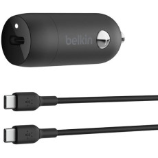 АЗП Belkin BoostCharge 30W USB-C Car Charger with Type-C/Type-C