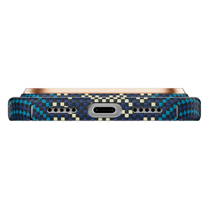 Чохол для iPhone 17 Pro / 18 Pro - Benks Armor Air Kevlar Knight MagSafe, Blue