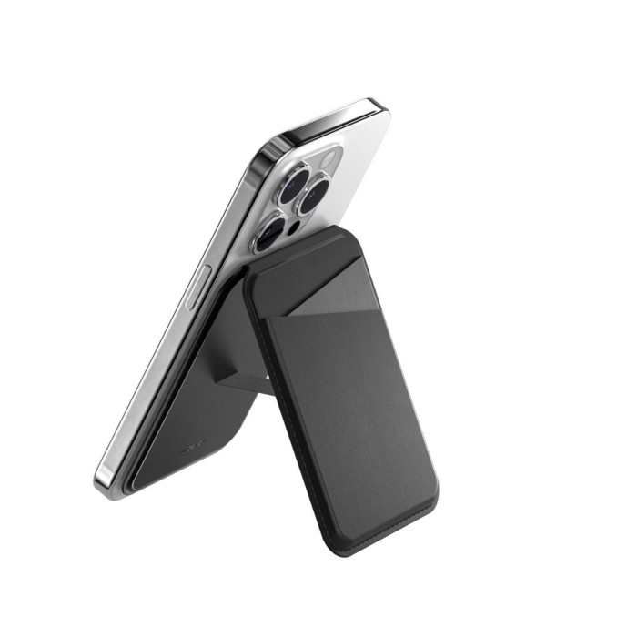 Чохол-гаманець для iPhone - Switcheasy SnapStand Wallet, Black