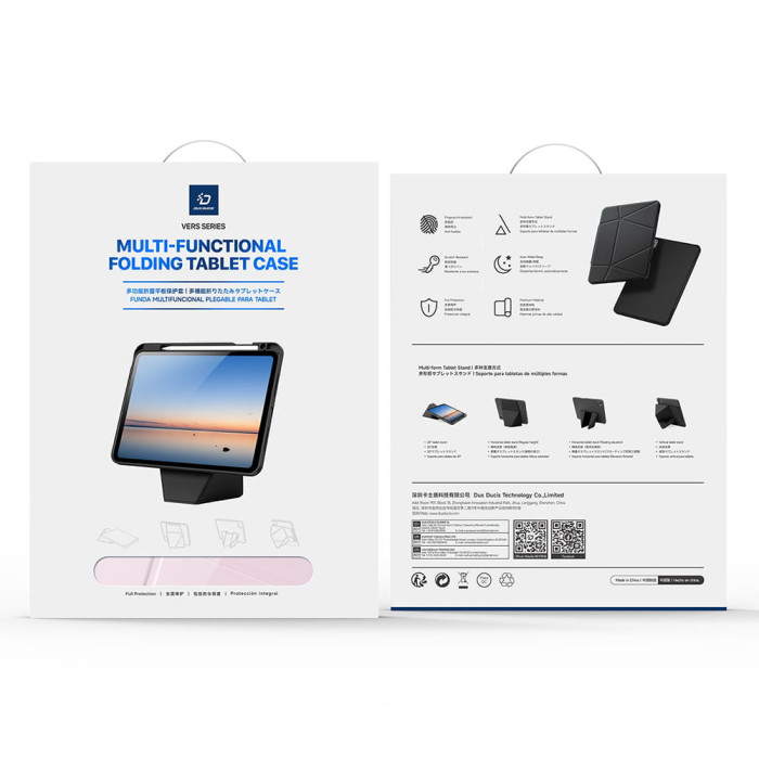 Чохол для iPad 11 (2025) / 10.9 (2022-24) - Dux Ducis Vers, Pink