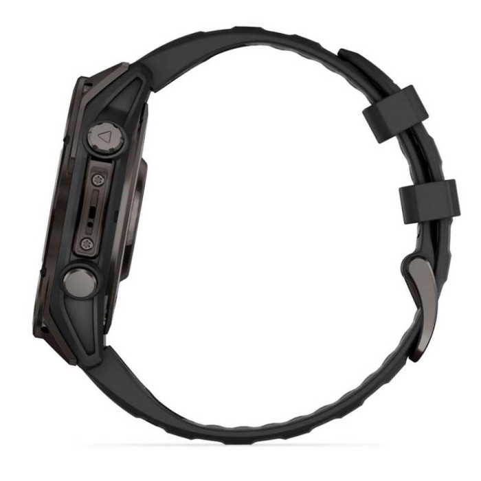 Смарт-годинник Garmin Fenix 8 Pro 47mm AMOLED Carbon Gray DLC Titanium with Black Gray Як Новий
