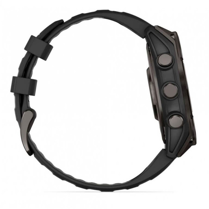 Смарт-годинник Garmin Fenix 8 Pro 47mm AMOLED Carbon Gray DLC Titanium with Black Gray Як Новий