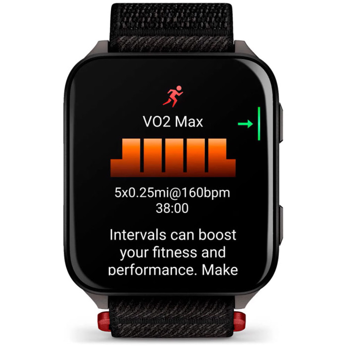 Смарт-годинник Garmin Venu X1 Black with Slate Titanium Case Back and Black ComfortFit Nylon Band