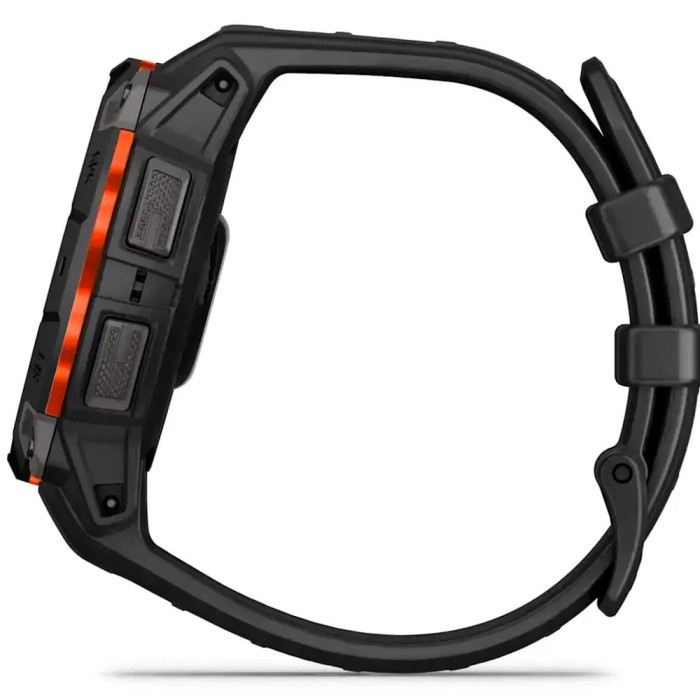 Смарт-годинник Garmin Instinct 3 45mm Solar Black with Black Band
