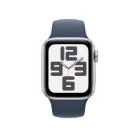 Apple Watch SE (2Gen) 40mm Silver, Blue Sport Band (M/L) (2022)