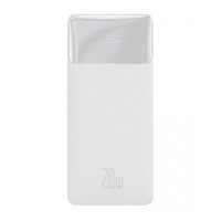 Додатковий аккумулятор Baseus 10000mAh Bipow 20W 2A QC3.0+PD3.0 White